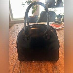 Nine West Glossy Black Mini Bag